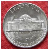 1941 D Jefferson Nickel Coin - Full Steps