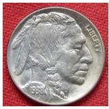 1938 D Buffalo Nickel