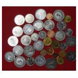 Lot of Assorted Foreign Coins