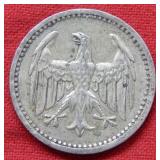 1924 German 3 Mark Coin