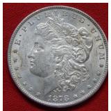 1878 REV 1879 Morgan Silver Dollar Coin