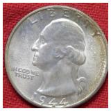 1944 Washington Silver Quarter