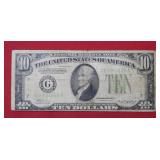 1934 $10 Federal Reserve Note