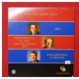 2016 US Mint US Presidential $1 Coins