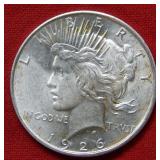 1926 D Peace Silver Dollar Coin