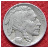 1915 D Buffalo Nickel