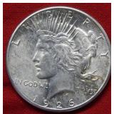 1926 S Peace Silver Dollar Coin