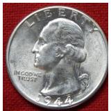 1944 Washington Silver Quarter