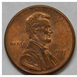 1997 Lincoln Cent - Double Ear Mint Error
