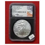 2020(P) Silver Eagle NGC MS70 - Emergency Strike