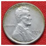1943 S - Double 943 S Steel Cent - error coin