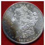 1885 O Morgan Silver Dollar Coin