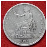 1877 Silver Trade Dollar
