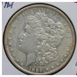 1889 O Morgan Silver Dollar Coin