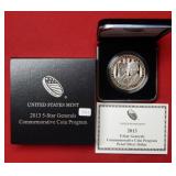 2013 Five Star General Proof Silver $1 Coin