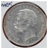 1911G Germany Three Mark Coin