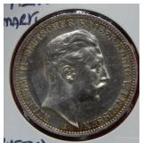 1912 A Germany Three Mark Coin