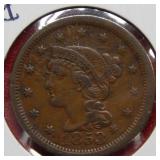 1853 Liberty Head Large Cent