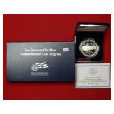 2006 S Proof San Francisco Old Mint $1 Silver Comm