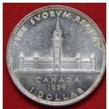 1939 Canada Silver Quarter