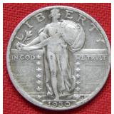 1930 Standing Liberty Silver Quarter