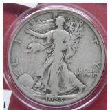 1923 S Walking Liberty Silver Half Dollar Coin