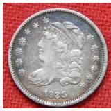 1835 Bust Silver Half Dime Coin