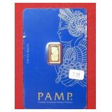 PAMP 1 Gram Fine Gold 999.9