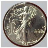 1987 Silver Eagle - 1oz .999 Silver