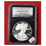 2012 S Silver Eagle NGC PF69 Ultra Cameo 1 oz