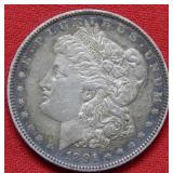 1891 O Morgan Silver Dollar Coin