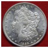 1889 Morgan Silver Dollar Coin