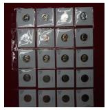 (20) Proof Jefferson Nickels - back to 1957