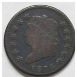 1814 Large Cent - Early Date