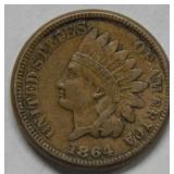 1864 Indian Head Cent - Copper Nickel