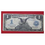 1899 $1 Black Eagle Silver Certificate Note