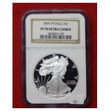 2005 W Silver Eagle NGC PF70 Ultra Cameo
