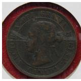1893 Canada Penny