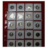 (20) Proof Washington Quarters back to 1968