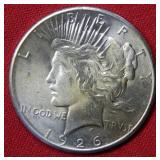 1926 Peace Silver Dollar Coin