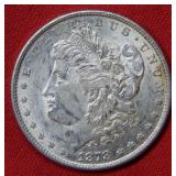 1878 REV 1879 Morgan Silver Dollar Coin