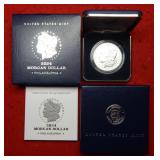 2024 Morgan Silver Dollar with COA