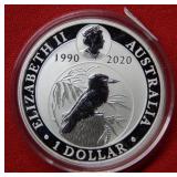 2020 Australia Silver Kookaburra