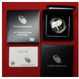 2015 $1 Silver Proof March of Dimes Comm Coin