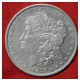 1878 REV of 1879 Morgan Silver Dollar
