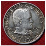 1922 Grant Commemorative Silver Half Dollar