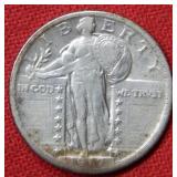 1917 Standing Liberty Silver Quarter - Type II