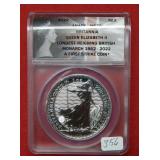 2022 Britannia 1oz .999 ANACS MS70