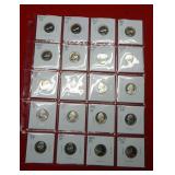 (20) Proof Jefferson Nickels back to 1957