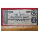 1864 CSA $20 Note